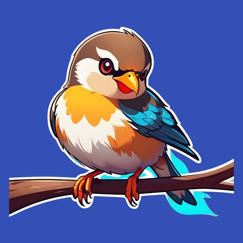 Junger Spatz