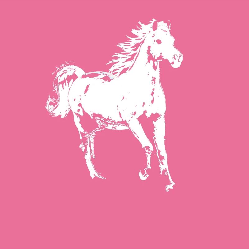 weisses Pferd