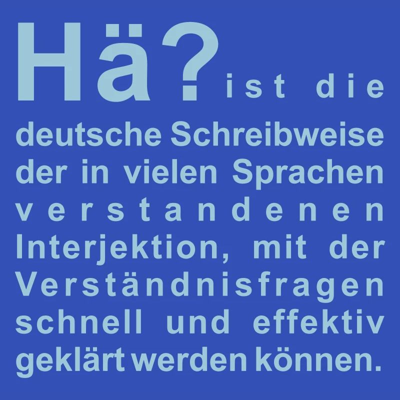 Hä?