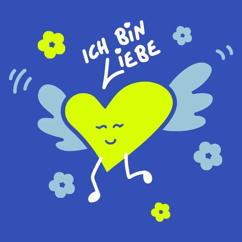 ICH BIN LIEBE bunt
