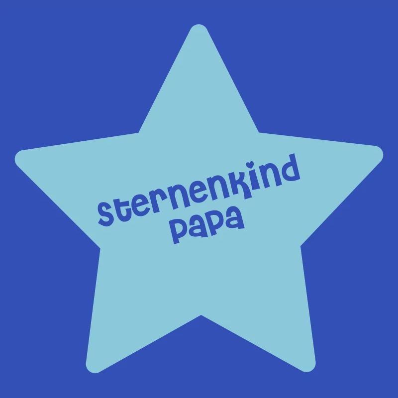 Sternenkind Papa Blau