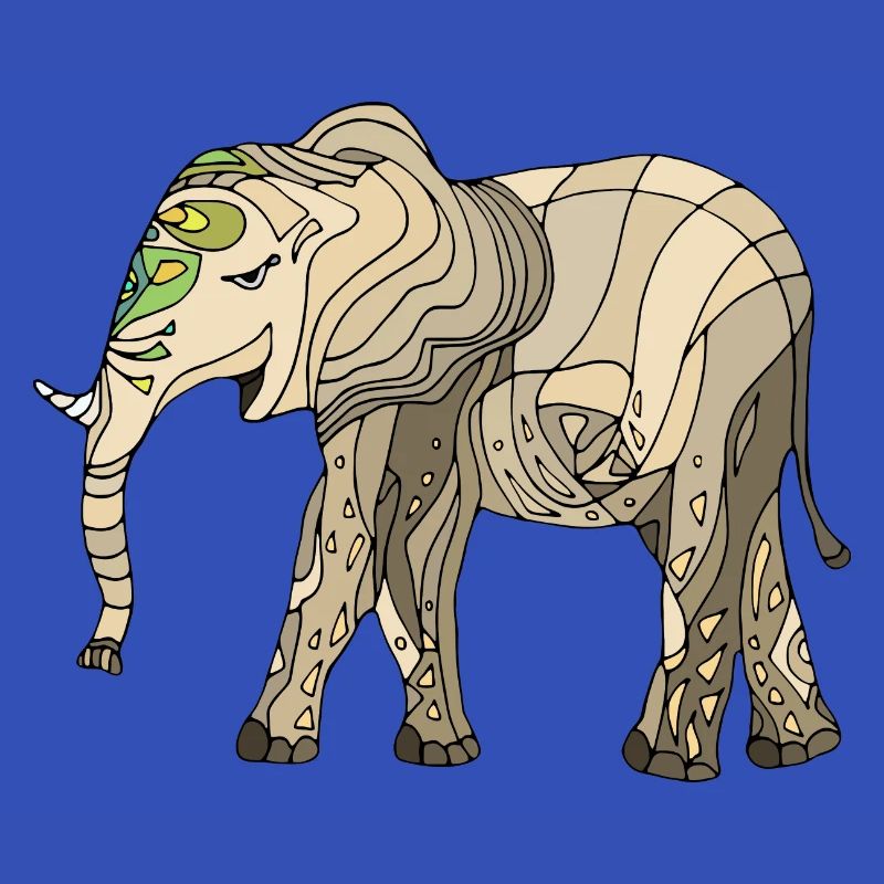 Elephant fortunately
