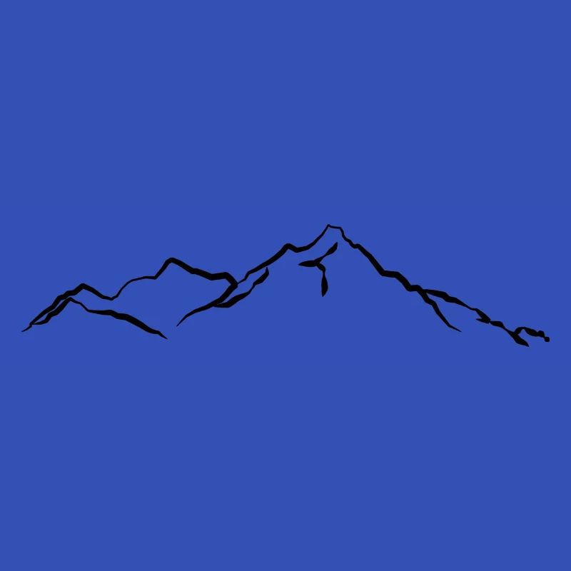 Berge schwarz