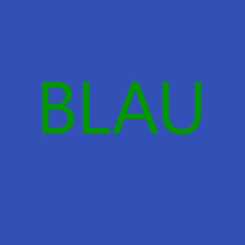 Blau