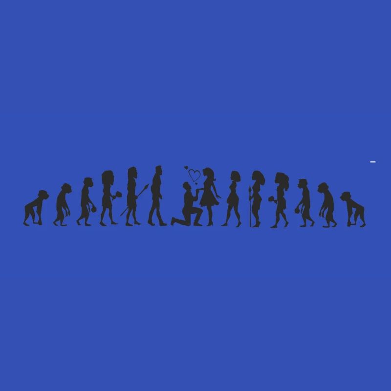 Heiratsantrag Evolutions Shirt