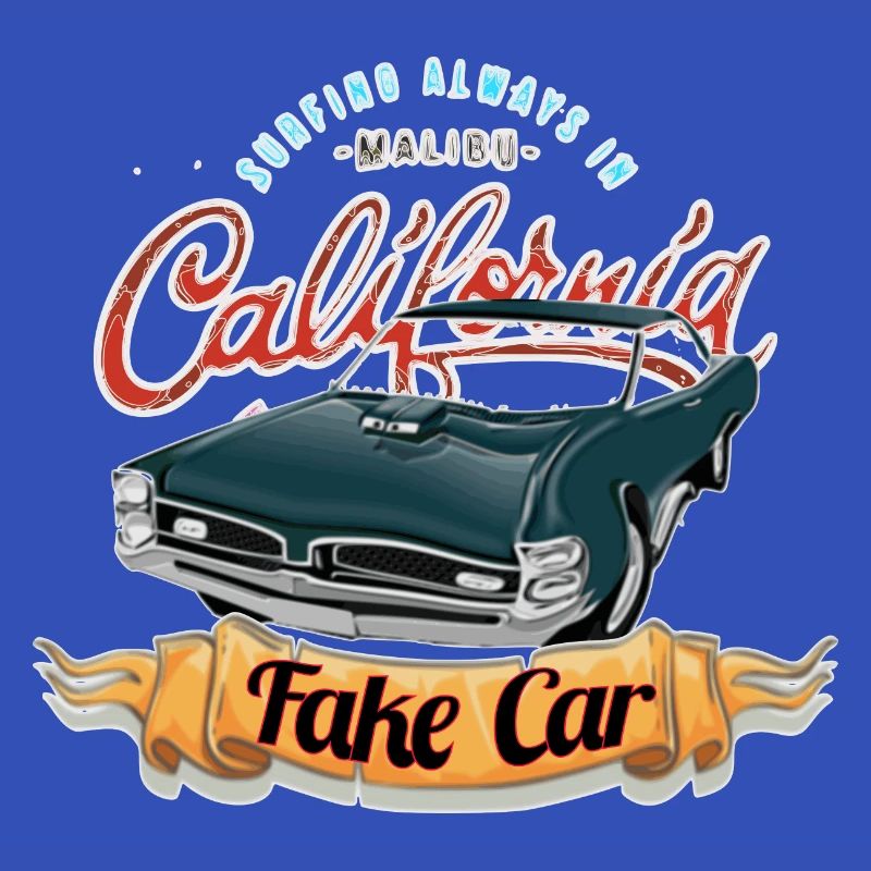 Muscle Car Retro Design