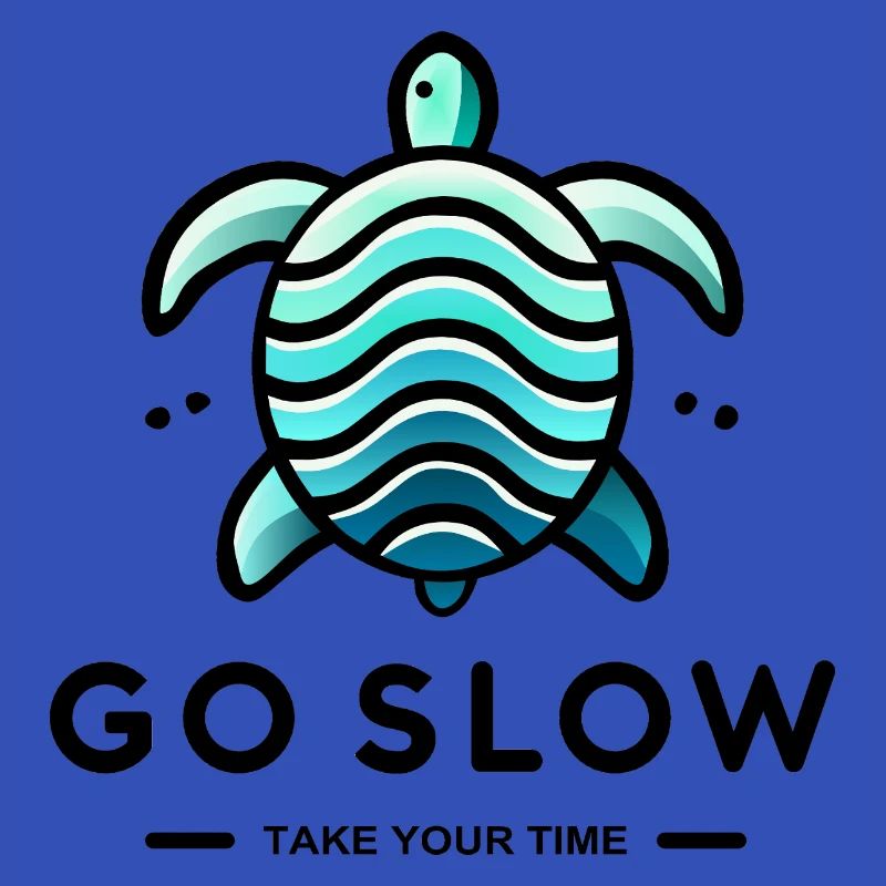 GO SLOW LOGO