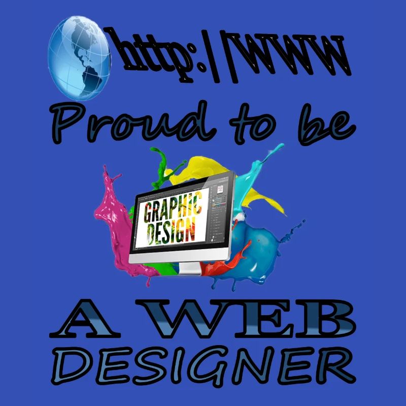 Ich bin Web designer Web-Entwickler Geschenkidee