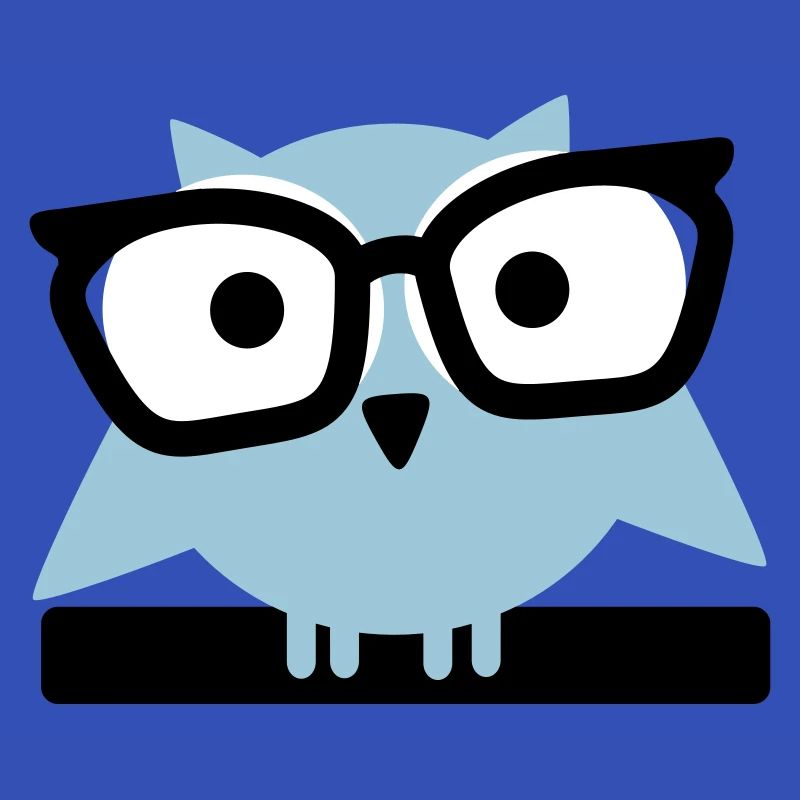 Eule mit Brille