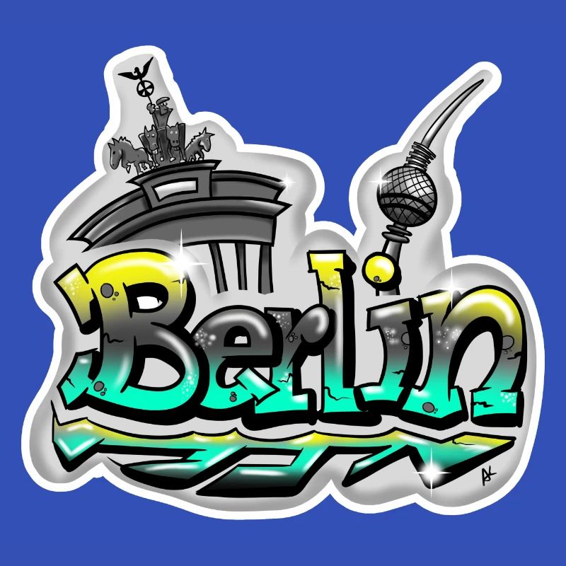 Berlin Schriftzug Graffiti
