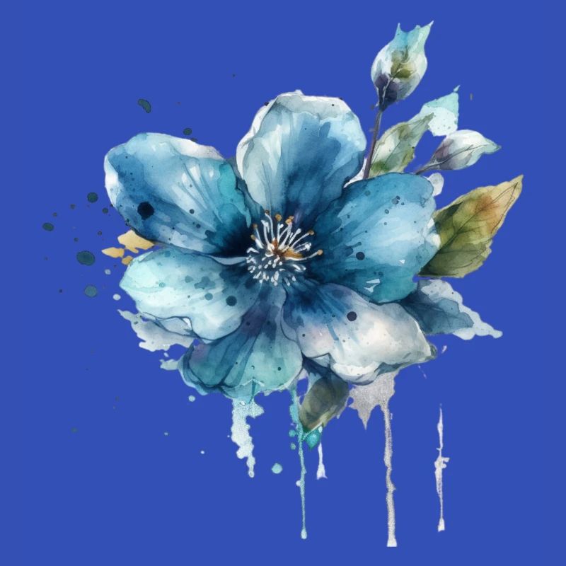 Blaue Blüte