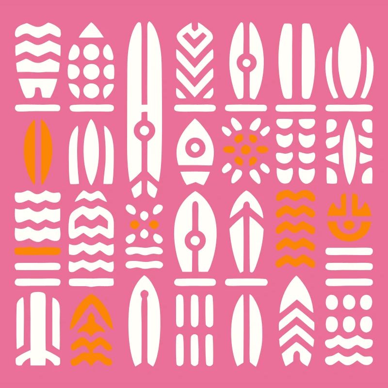 Abstract Surf and Wave Patterns