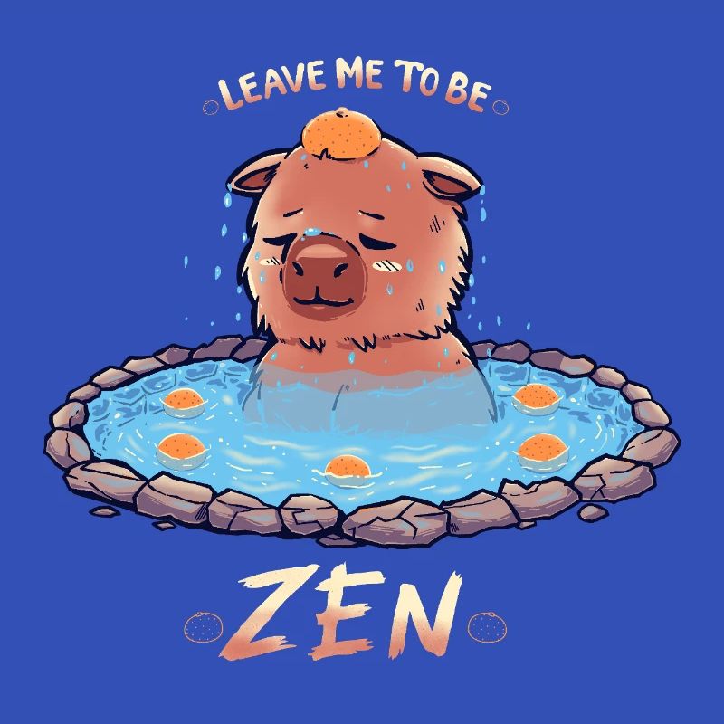 Ich möchte Zen Capybara sein
