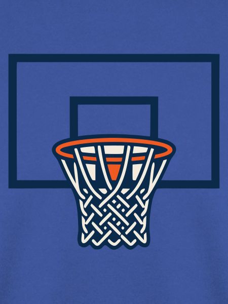 Basketballkorb Brett Logo