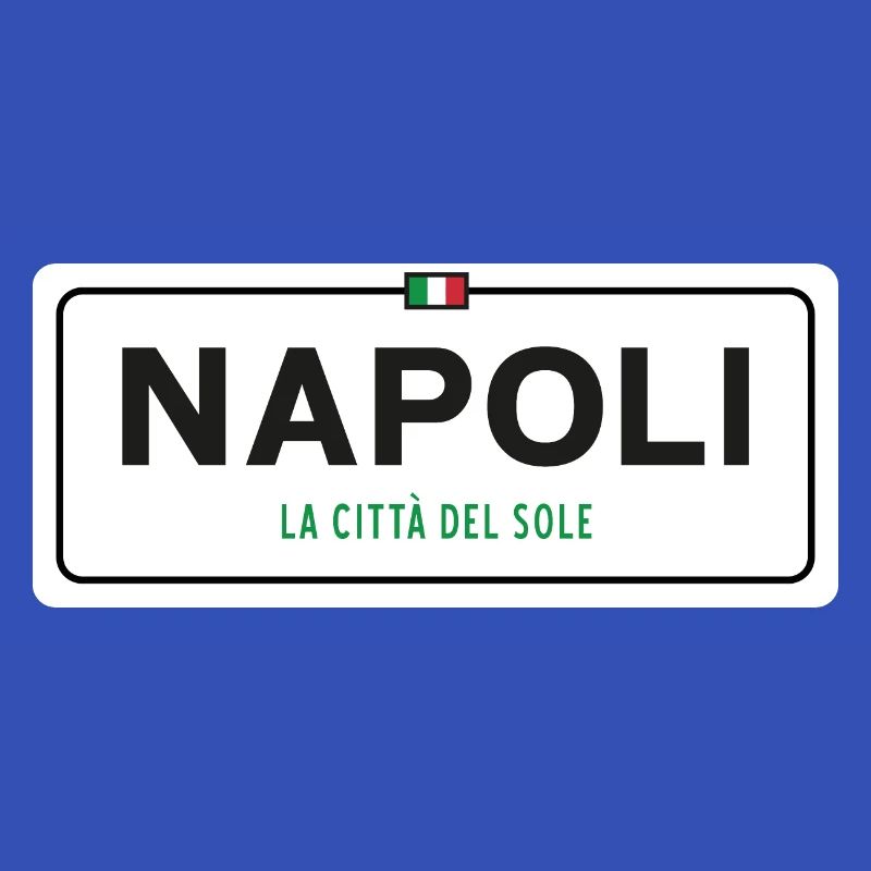 Ortsschild Napoli