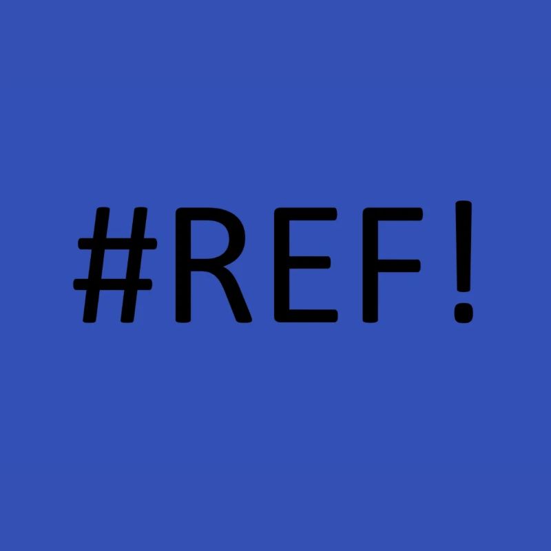 #REF! Excel-Fehler