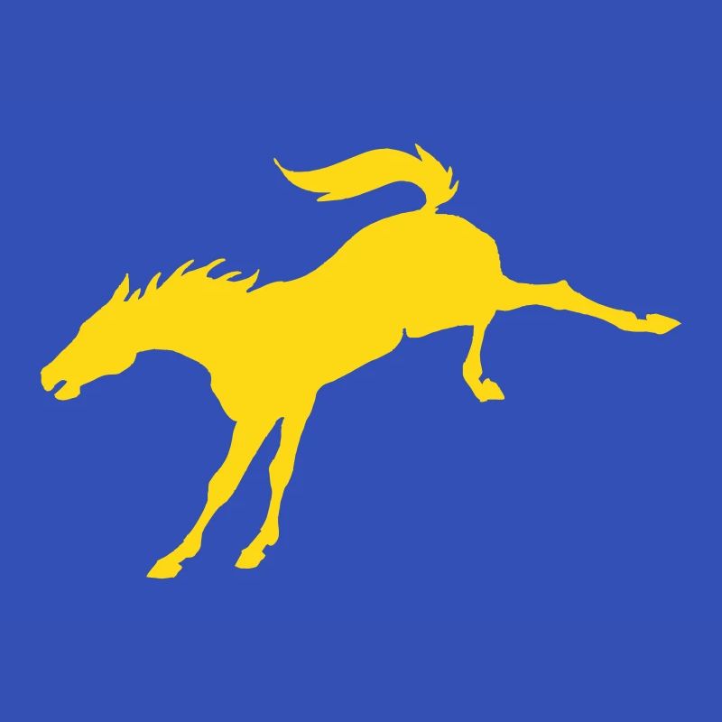 Bockendes Pferd