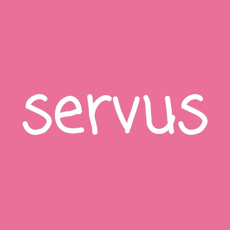 Servus - weiß