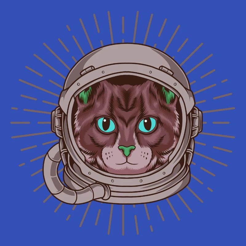 Katze Astronaut