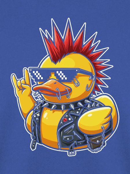 Punkente mit Spike-Sonnenbrille