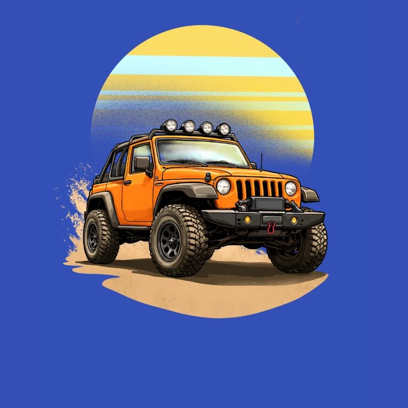 Offroad-4x4 Offroad-Auto orange