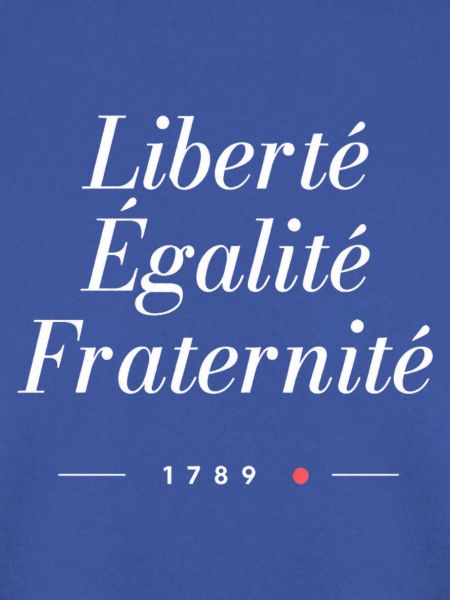 Liberté Égalité Fraternité Script 1789