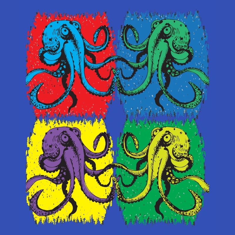Octopus Pop Art