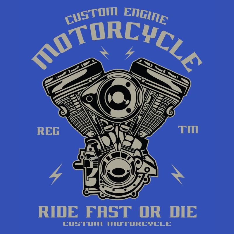 Conversion de moteur de moto Chopper Custom Engine