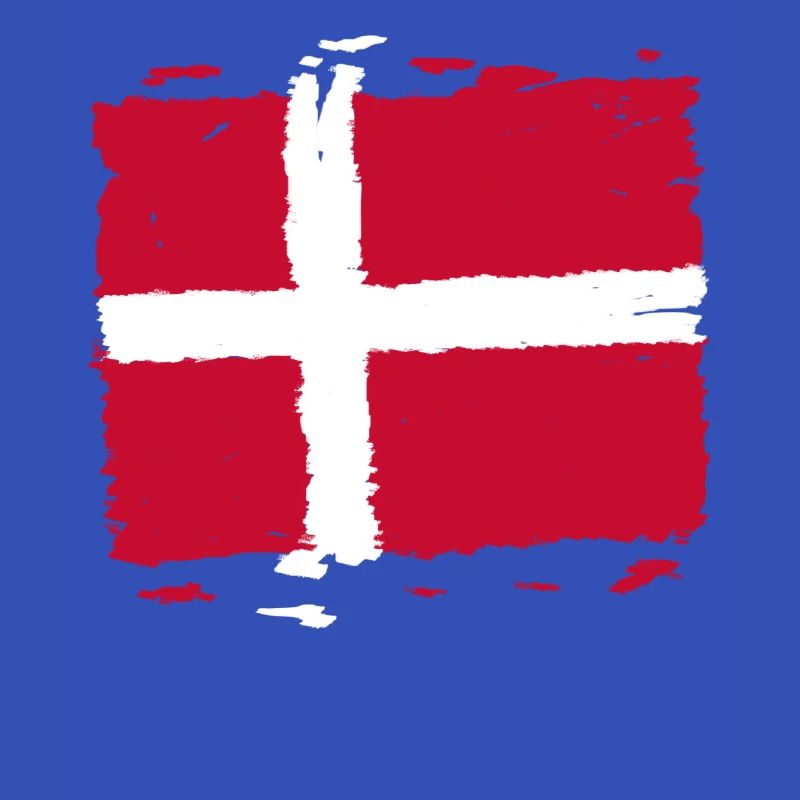 Drapeau du Danemark - Drapeau du marché du Danemark
