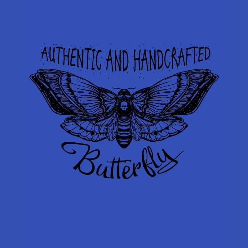 Schmetterling mit Totenkopf