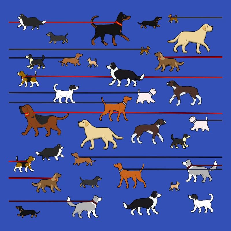 Leinenhunde