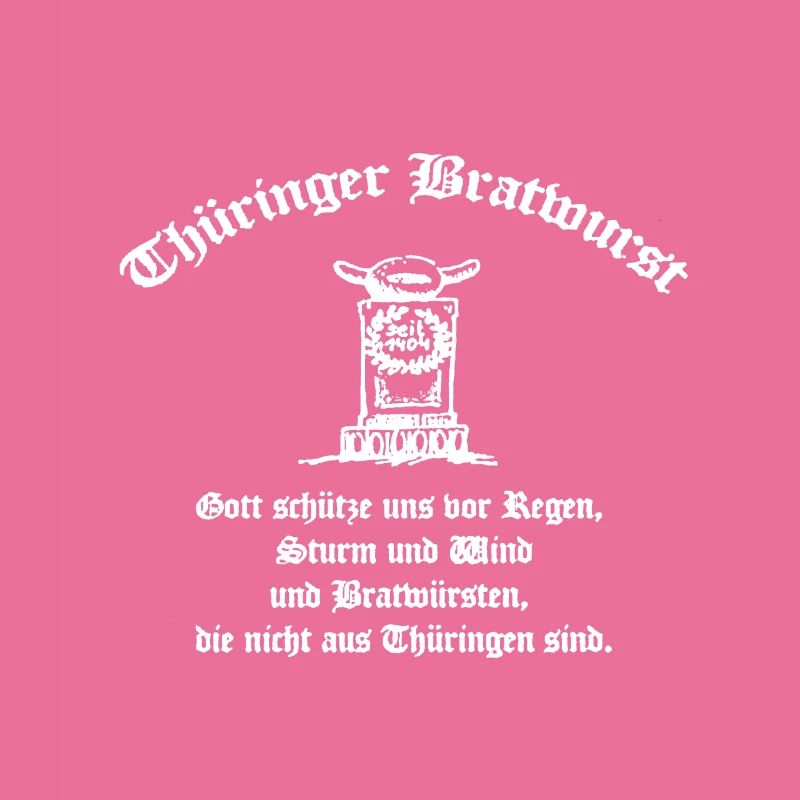 Thuringian bratwurst Thuringia sausage DDR gift