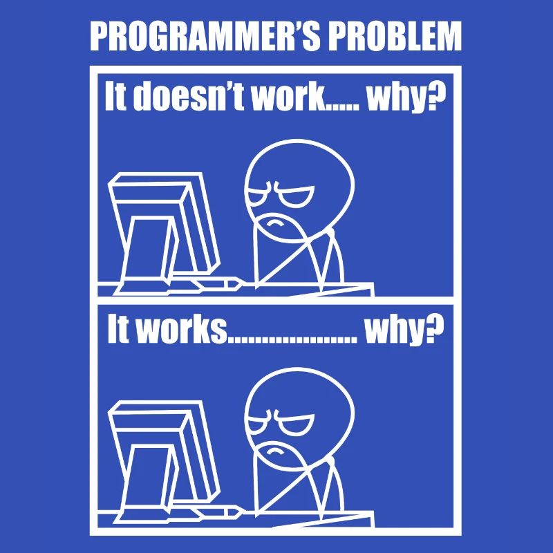 Programmer Computer Scientist Meme Funny Cartoon I