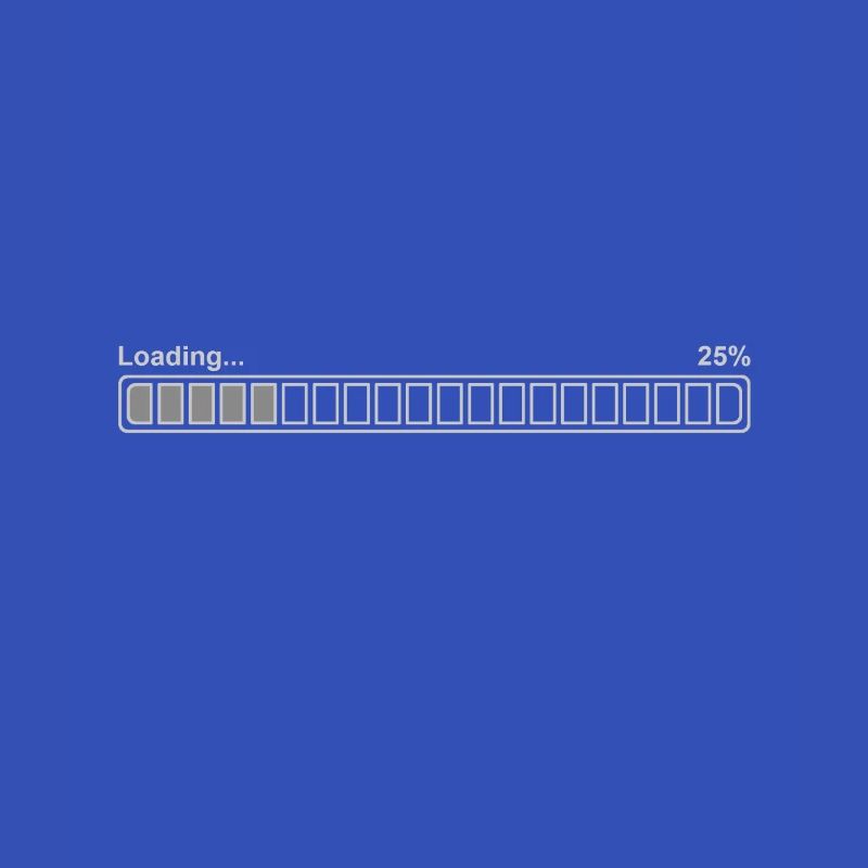 Ladebalken 25%, hell