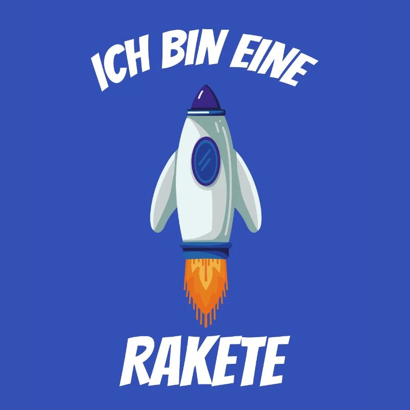 Ich bin eine Rakete