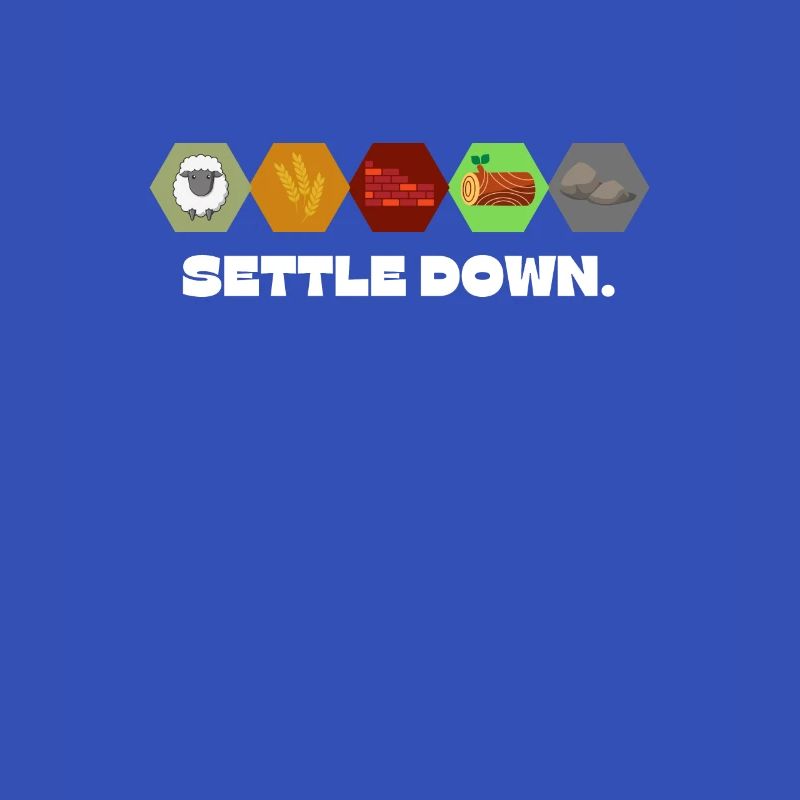 Settle Down Board Game Night Vintage Retro Gaming