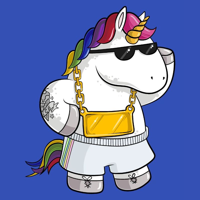 Unique Comic Einhorn