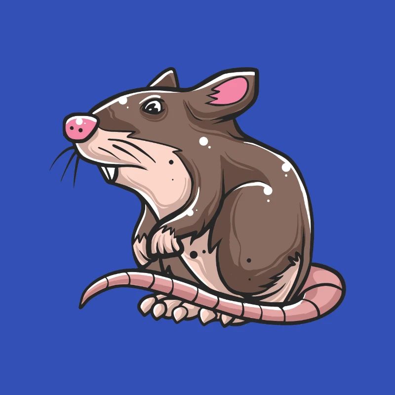 Braune Ratte