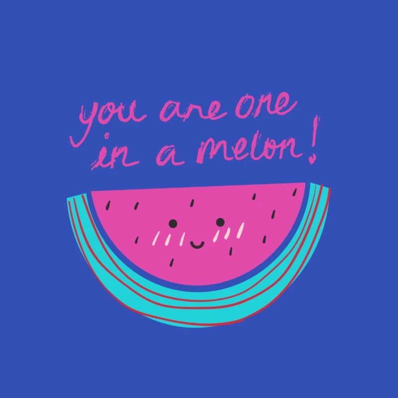 Wassermelone mit Satz