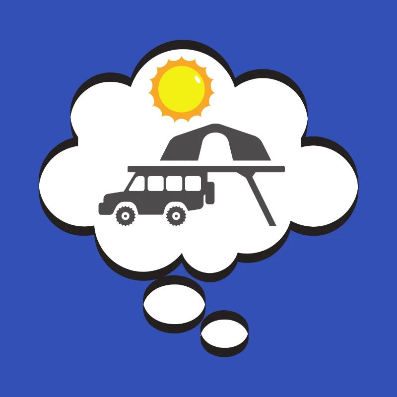 Dachzelt Camping - Sunny dreams