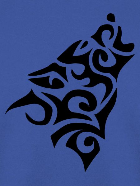 Stammes-Wolf-Tattoo 1