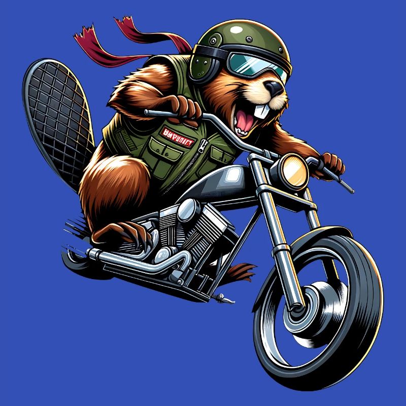 Biker Biber Auf Abenteuerfahrt