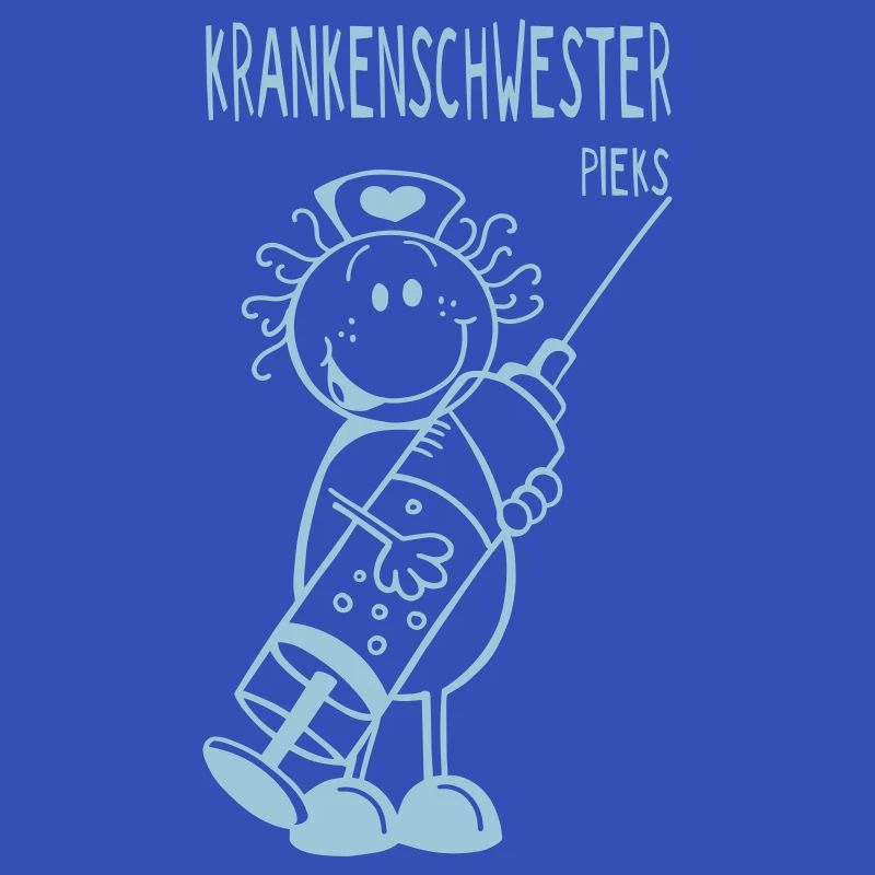 Krankenschwester mit Spritze - Geschenk