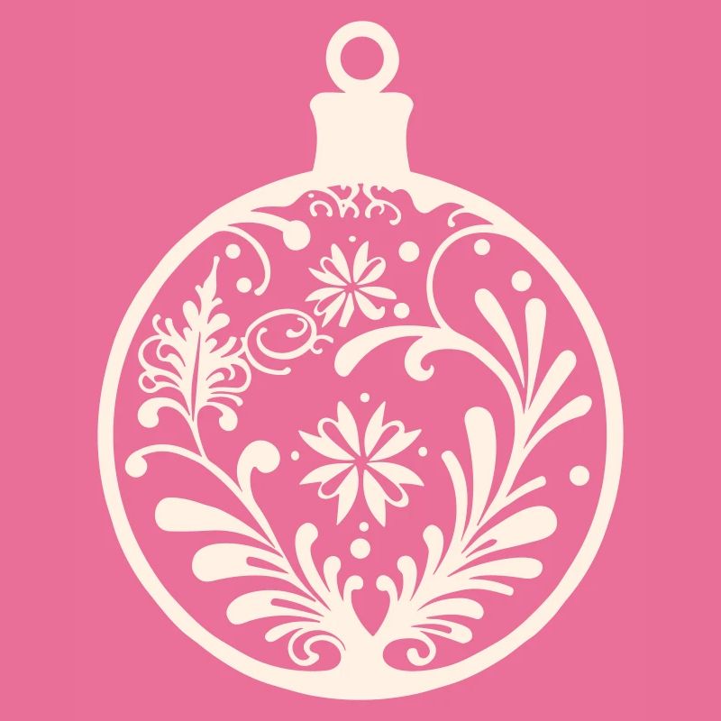 Décoration de boules de Noël