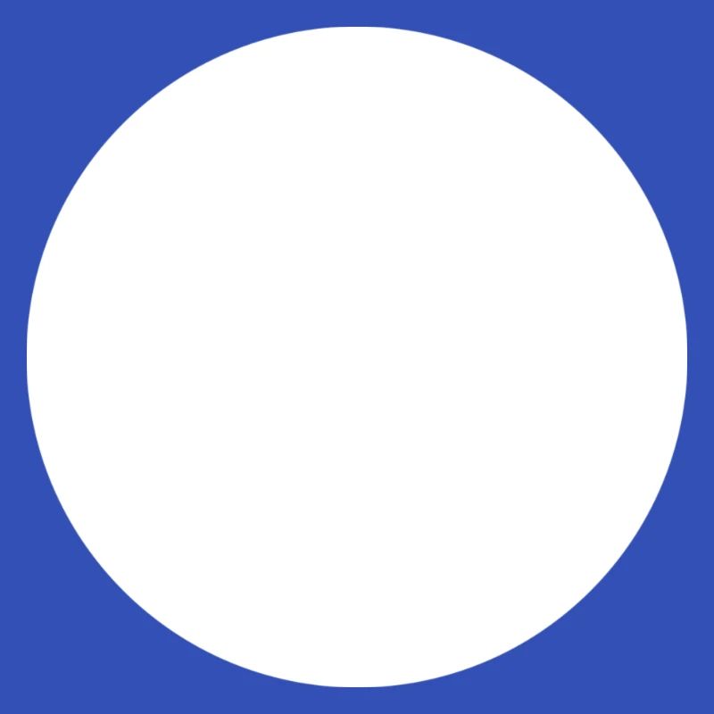 Rush - circle white