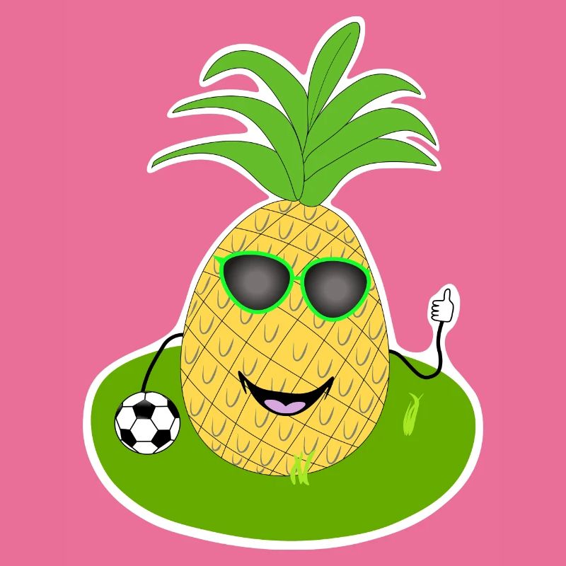 Fussball Ananas