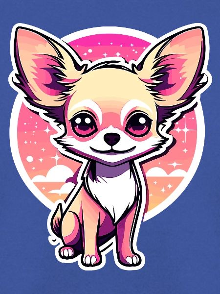 Chihuahua Hund Zeichnung