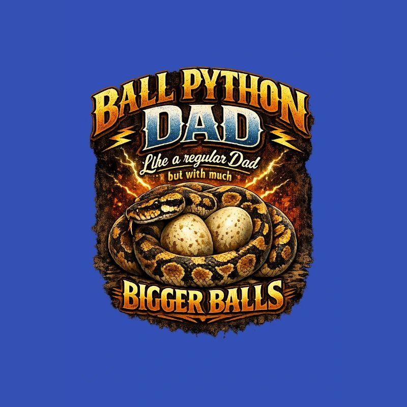 Ball Python Dad Bigger Eggs King Python Owner
