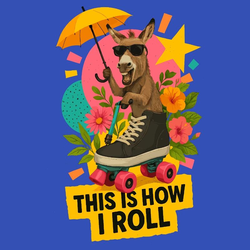 Roll-Esel mit Stil