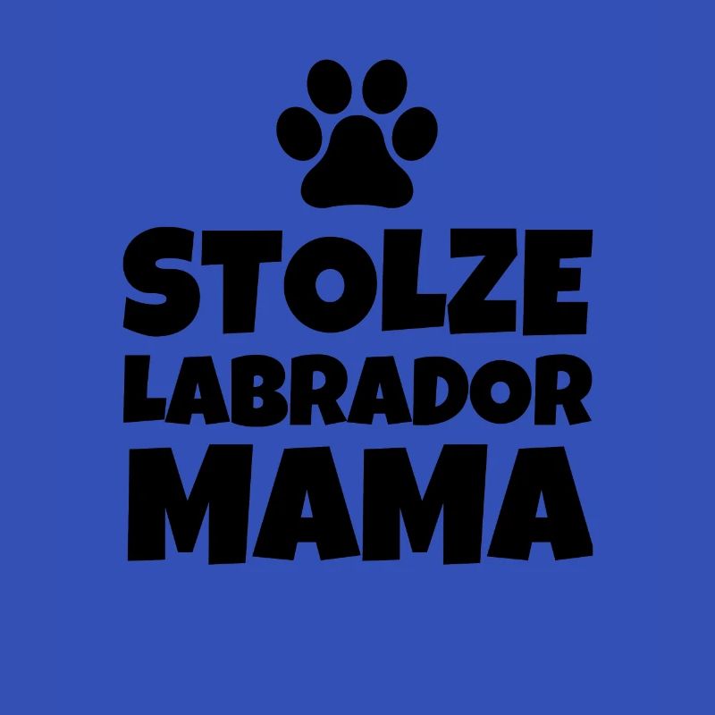 Stolze Labrador Mama